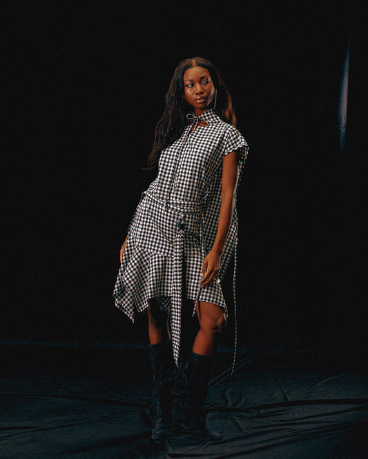 Hanbei paneled shirt