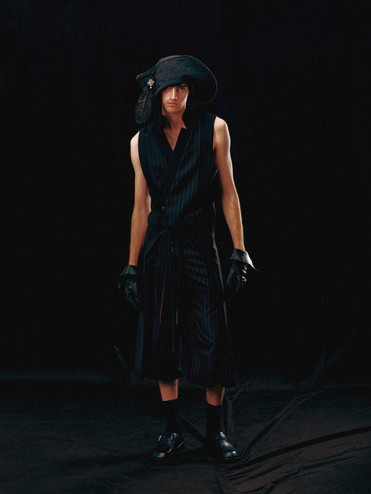 Adachi paneled shorts