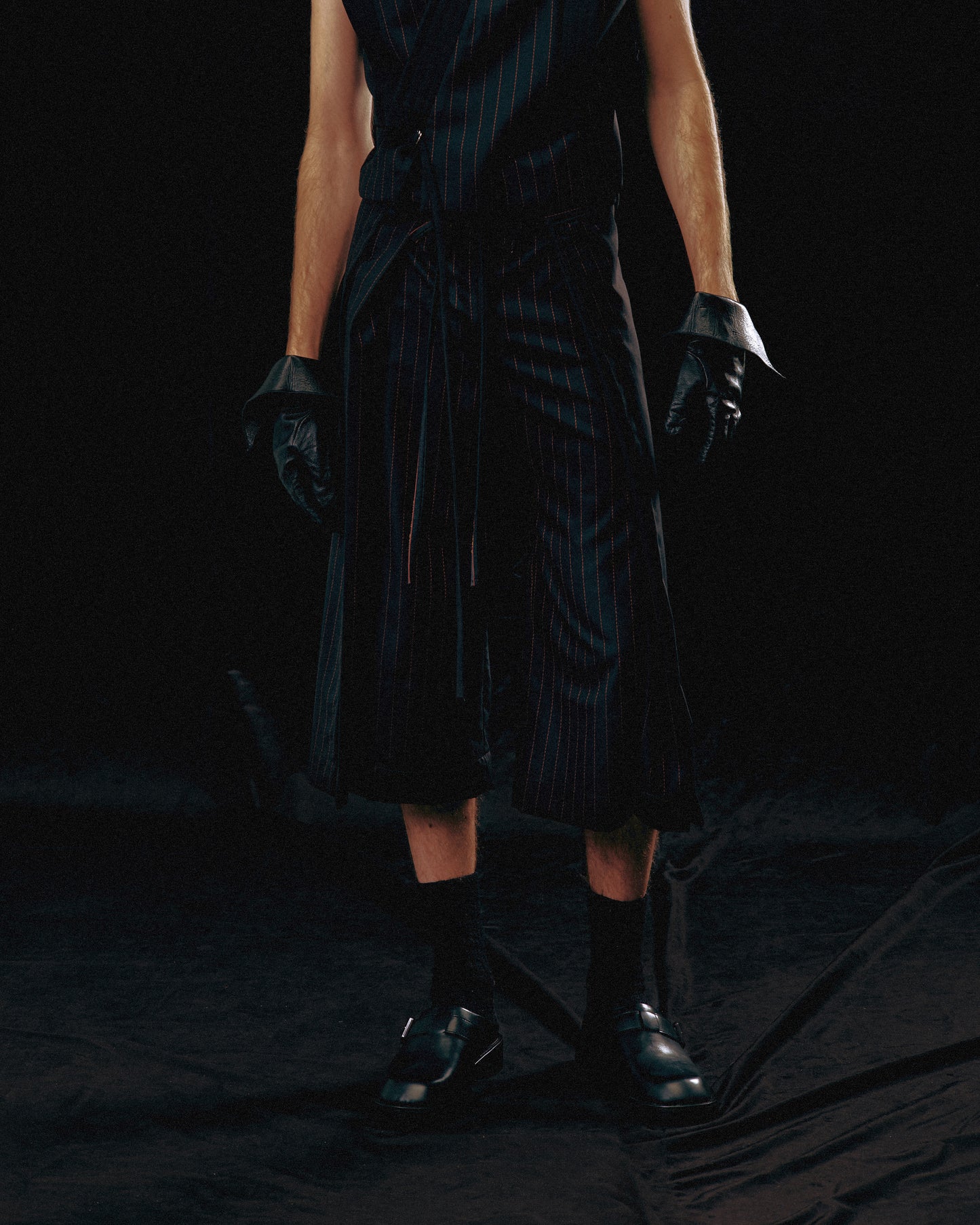 Adachi paneled shorts