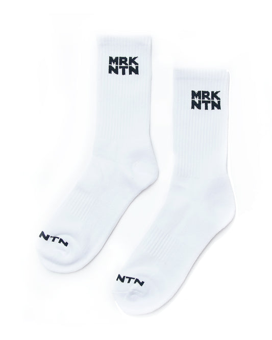 MRKNTN Black & White Duo Socks